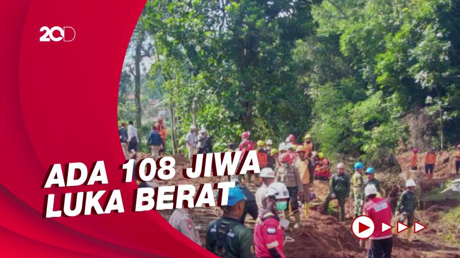 Update Korban Gempa Cianjur: 323 Tewas, 9 Orang Masih Hilang!