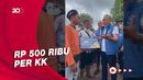 Mendag Zulhas Bagi-bagi Sembako-Uang untuk Korban Gempa Cianjur