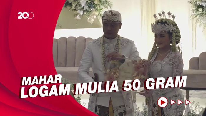 Bahagianya Kiki Amalia yang Resmi Dipersunting Agung Nugraha