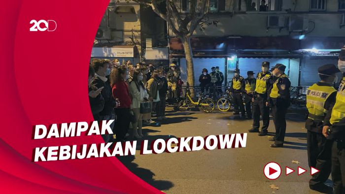 Desak Presiden China Xi Jinping Mundur, Pedemo di Shanghai Ditangkap