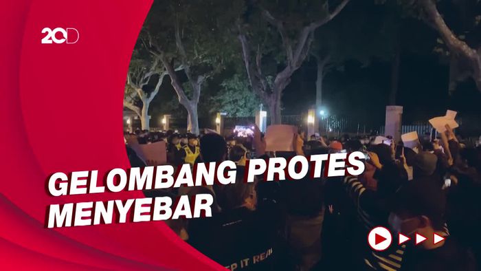 Demo Pembatasan Covid, Warga China Minta Xi Jinping Mundur