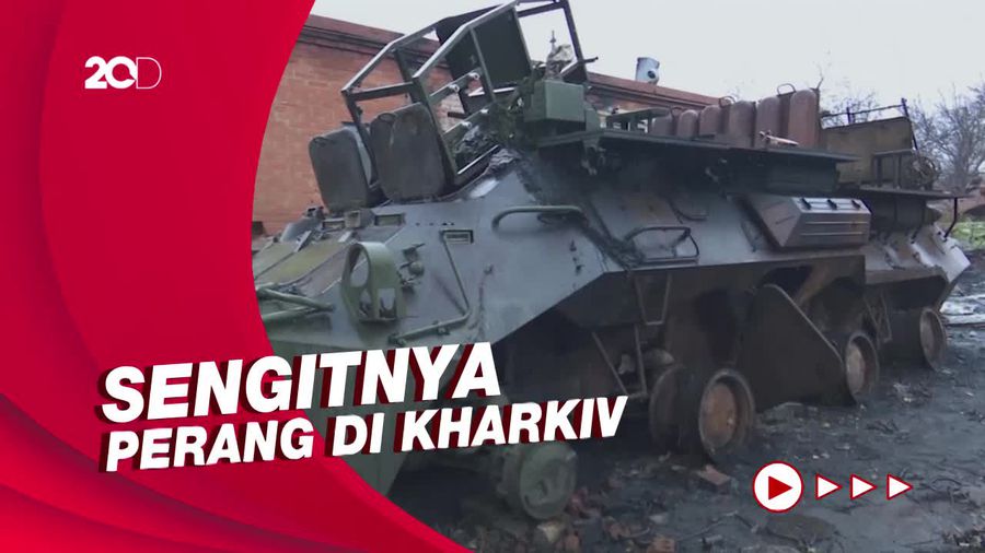 Melihat Kehancuran Parah di Kamianka Usai Rusia Mundur