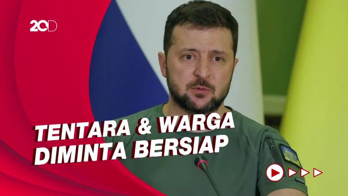 Presiden Zelensky: Rusia Sedang Mempersiapkan Gelombang Serangan Baru