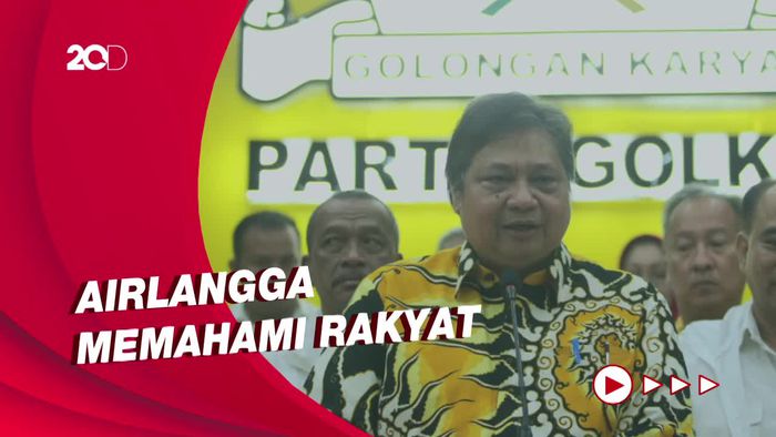 Golkar Maknai Jokowi soal Pemimpin Berambut Putih Ditujukan ke Airlangga
