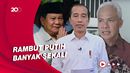 Jokowi Sebut Ganjar hingga Prabowo soal Pemimpin Rambut Putih