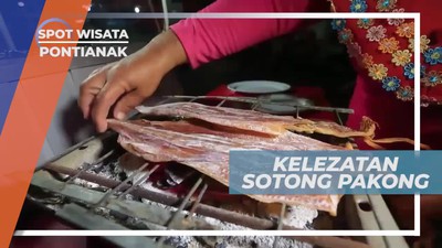 Sotong Pangkong, Kuliner Berbahan Dasar Cumi Kering, Pontianak