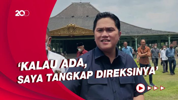 Erick Tepis Isu BUMN Biayai Acara Relawan Jokowi: Saya Tangkap Jika Ada   