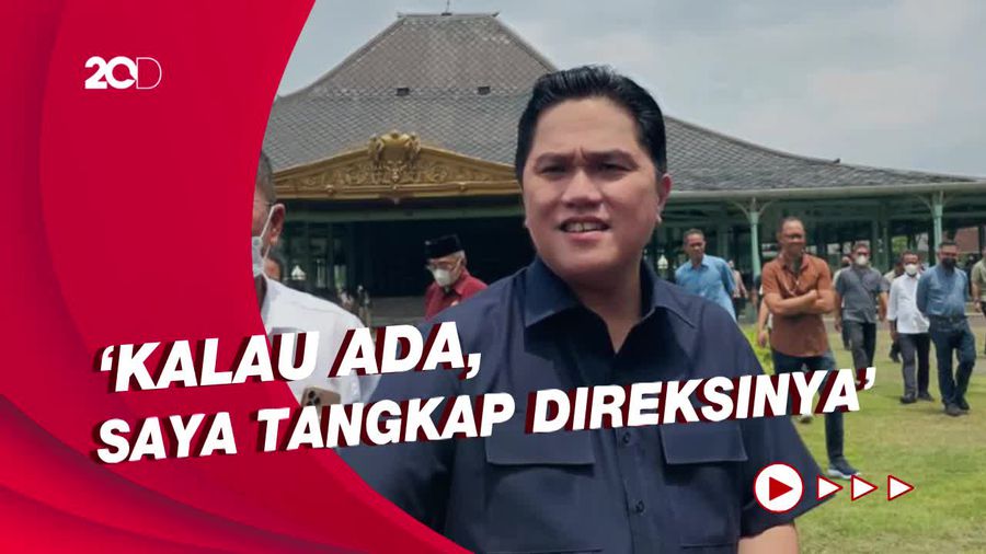 Erick Tepis Isu BUMN Biayai Acara Relawan Jokowi: Saya Tangkap Jika Ada   