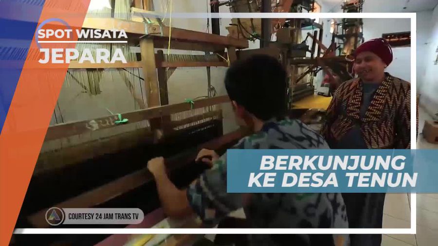 Berkunjung ke Industri Tekstil Desa Tenun Troso, Jepara