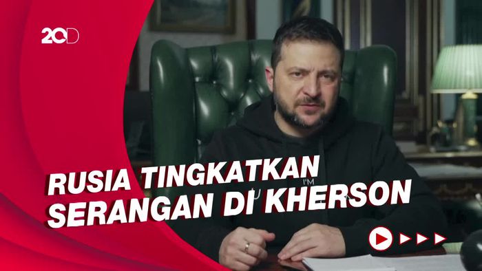 Rusia Tingkatkan Serangan di Kherson