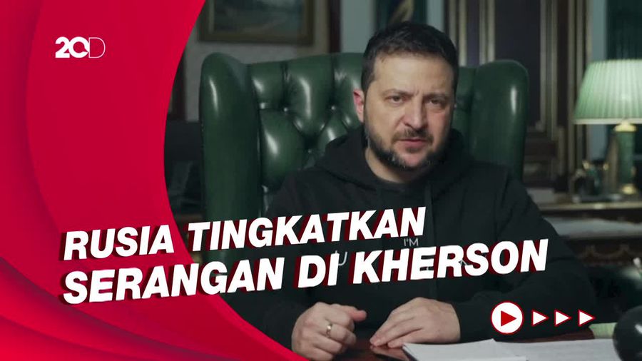 Rusia Tingkatkan Serangan di Kherson