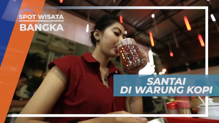 Nongkrong Asik di Warung Unik Berteman Segelas Kopi, Pangkal Pinang