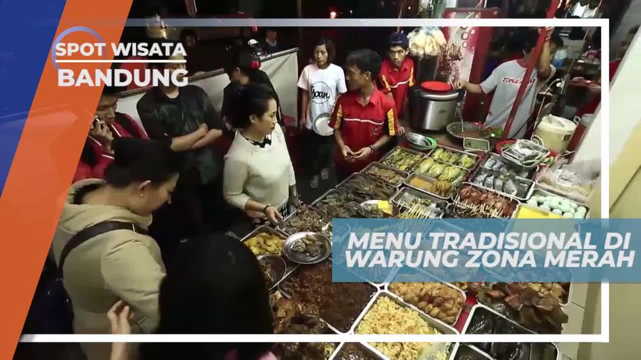 Aneka Menu Tradisional Di Warung Zona Merah, Bandung
