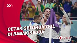 Menang 3-0 Atas Wales, Inggris Lolos ke 16 Besar Piala Dunia 2022