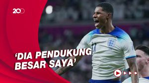 Rashford Dedikasikan 2 Golnya untuk Kawan yang Meninggal Lawan Kanker