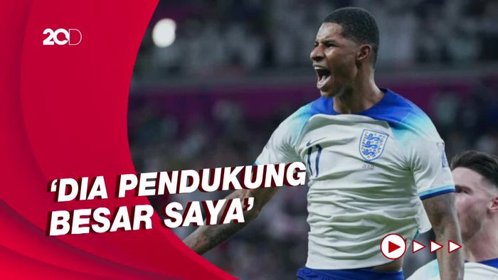 Rashford Dedikasikan 2 Golnya untuk Kawan yang Meninggal Lawan Kanker