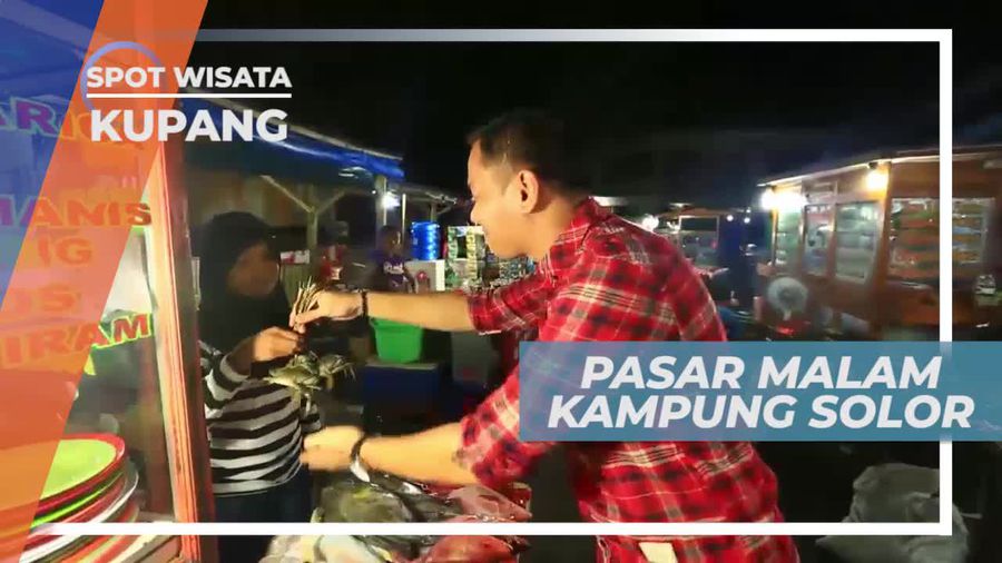 Pasar Malam Kampung Solor, Sentra Belanja Dadakan yang Selalu Ramai Dikunjungi Warga Kupang