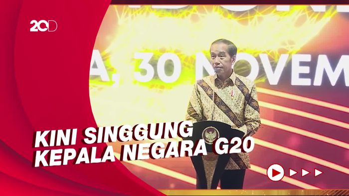 Jokowi Bicara Soal Rambut Putih Lagi di Pertemuan Tahunan BI