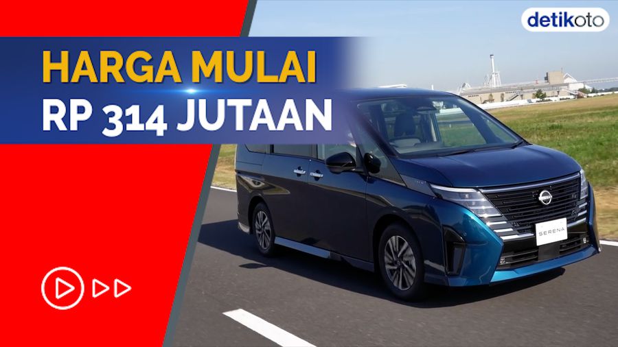 Makin Canggih dan Cantik, Ini Tampang Nissan Serena Generasi Terbaru