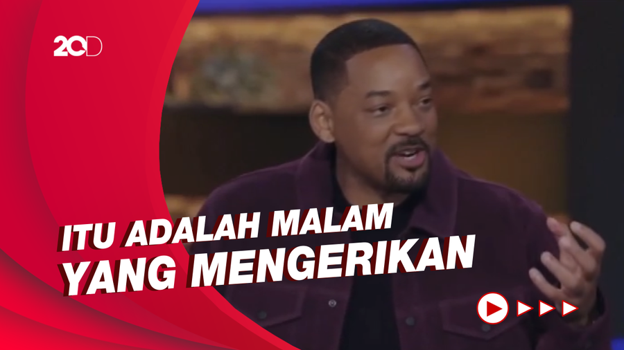 Will Smith Akui Hilang Kendali Tampar Chris Rock di Oscar 2022