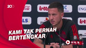 Bantah Ruang Ganti Belgia Panas, Hazard: Saya Tak Berani Lawan Vertonghen