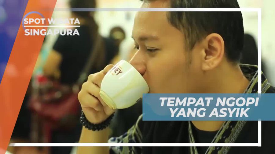 Seruput Hangat Kopi Berteman Roti Bakar Selai Srikaya, Singapura