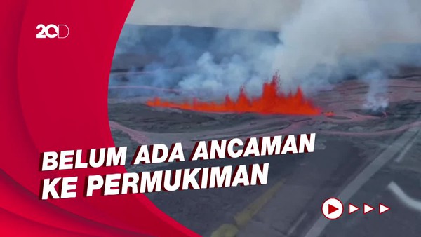 Gunung Mauna Loa Erupsi, AS Terbitkan Kode Merah Peringatan Penerbangan