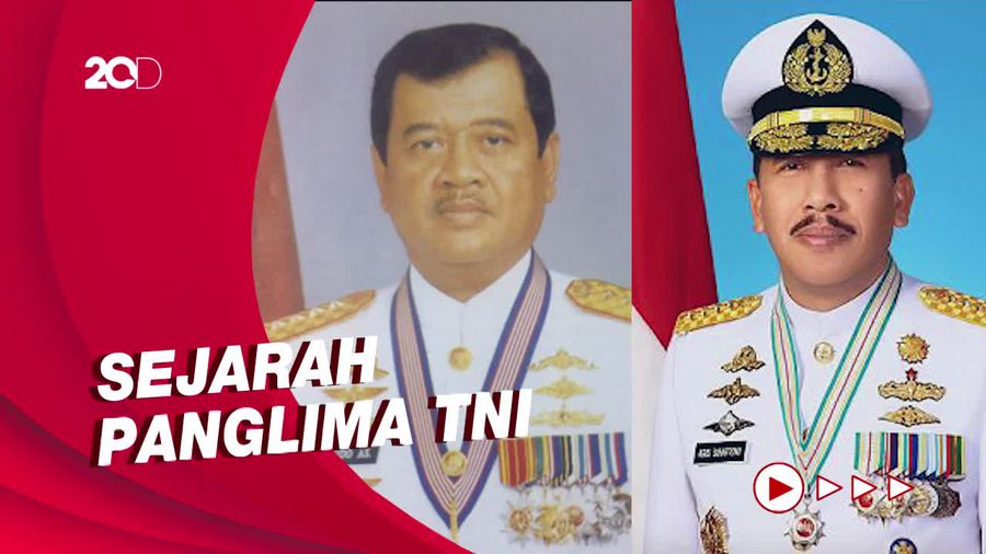 Baru 2 Panglima TNI dari Matra Laut, Ini Daftarnya