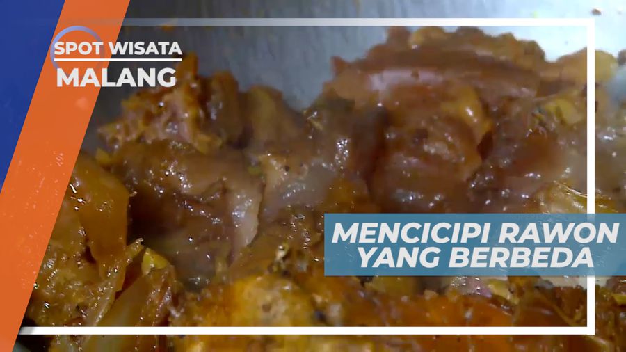Mecicipi Cita Rasa Khas Rawon Legendaris Kota Bunga, Malang
