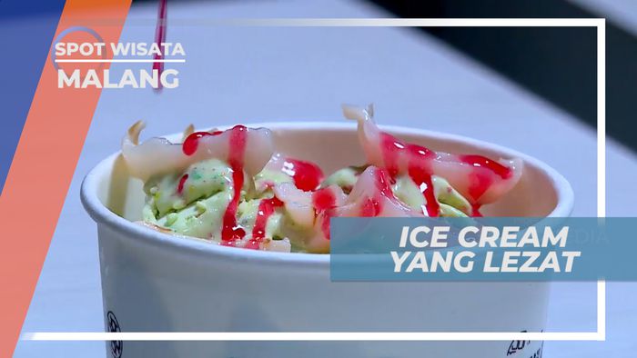 Menyantap Segarnya Ice Cream Berbagai Rasa Pelepas Dahaga, Malang