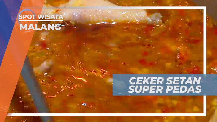 Sensasi Super Pedas dari Kuliner Berbahan Ceker Ayam, Malang