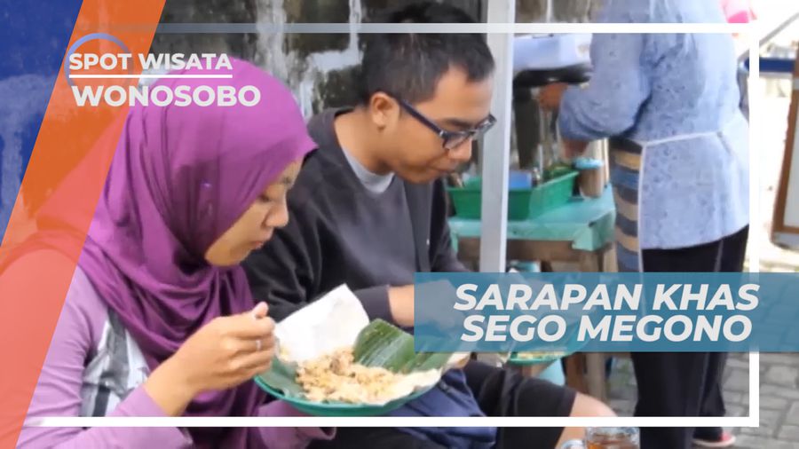 Sarapan dengan Menu Khas Lokal Sego Megono, Wonosobo