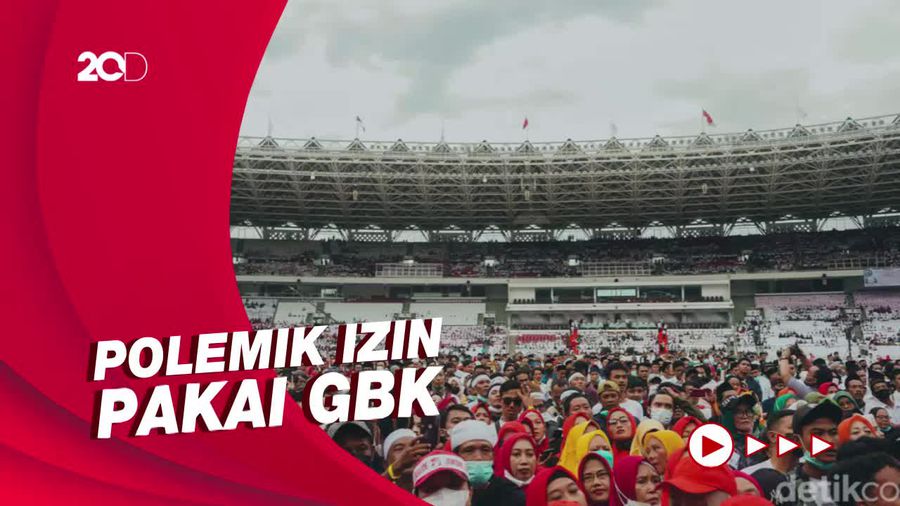 PDIP Tak Bisa Pakai GBK Tapi Relawan Bisa, Ini Klaim Kedua Pihak