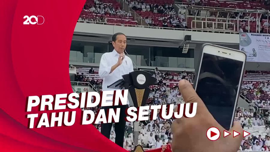 Panitia Bantah Jokowi Dijebak untuk Hadiri Acara Relawan di GBK