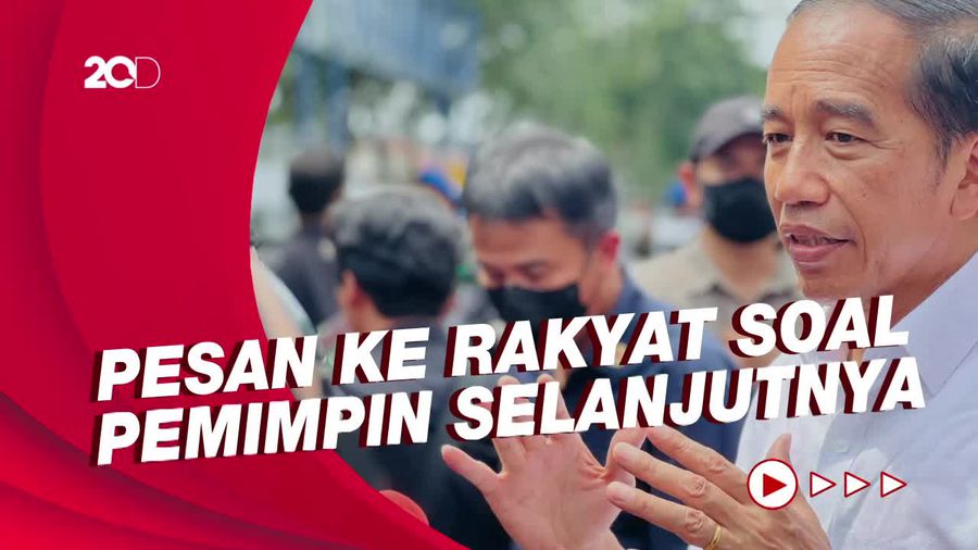 PDIP soal Rambut Putih: Jokowi Sampaikan Pesan Calon Pemimpin ke Depan