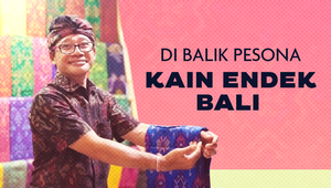 Kain Endek yang Erat Dengan Budaya Bali