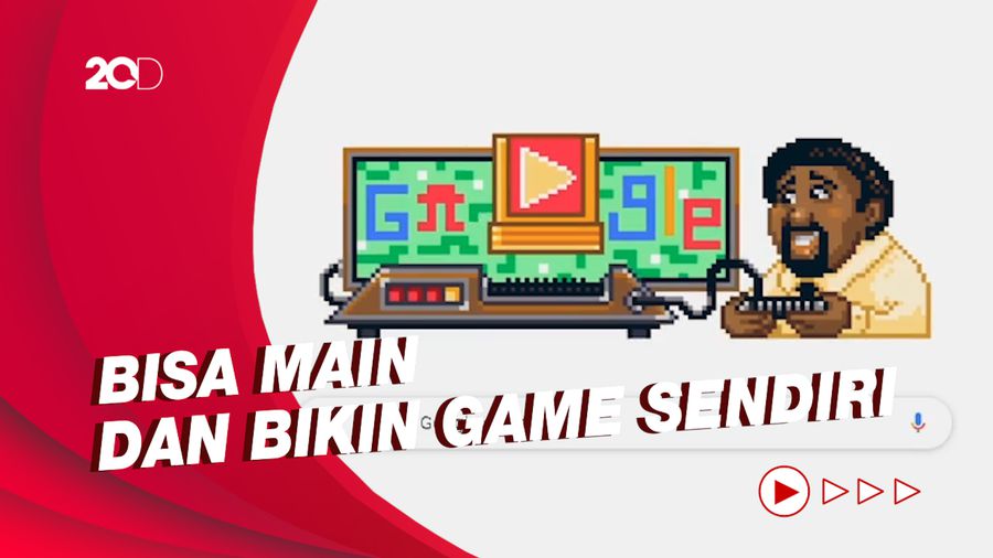 Google Doodle Hari Ini: Bapak Gaming Gerald Jerry Lawson