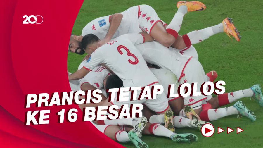Tampil dengan Tim Lapis Kedua, Prancis Dibungkam Tunisia