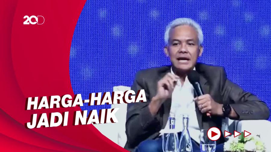 Ganjar Bicara Inflasi di Solo: Banyak Event, Sampai Nanti Nikahan Kaesang