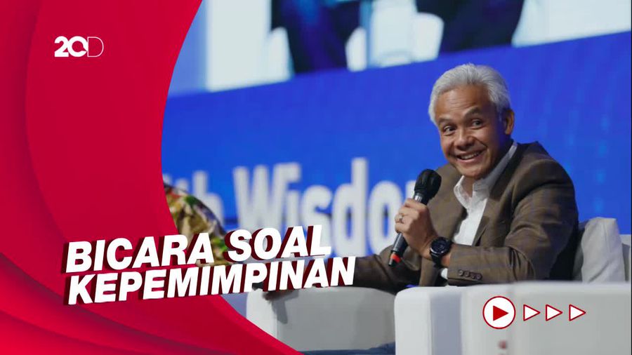 Ganjar: Prestasi Saya Tak Banyak, Tiba-tiba Tertuduh Si Rambut Putih