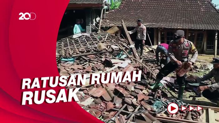 Penampakan Kerusakan Rumah-rumah di Pati Akibat Banjir Bandang