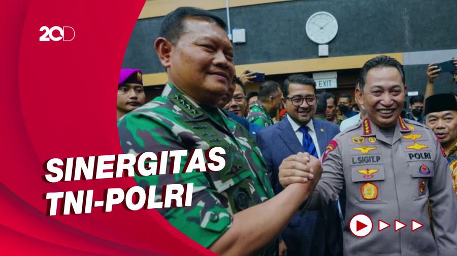 Kapolri Antar Laksamana Yudo Fit and Proper Test: Bukti TNI-Polri Solid