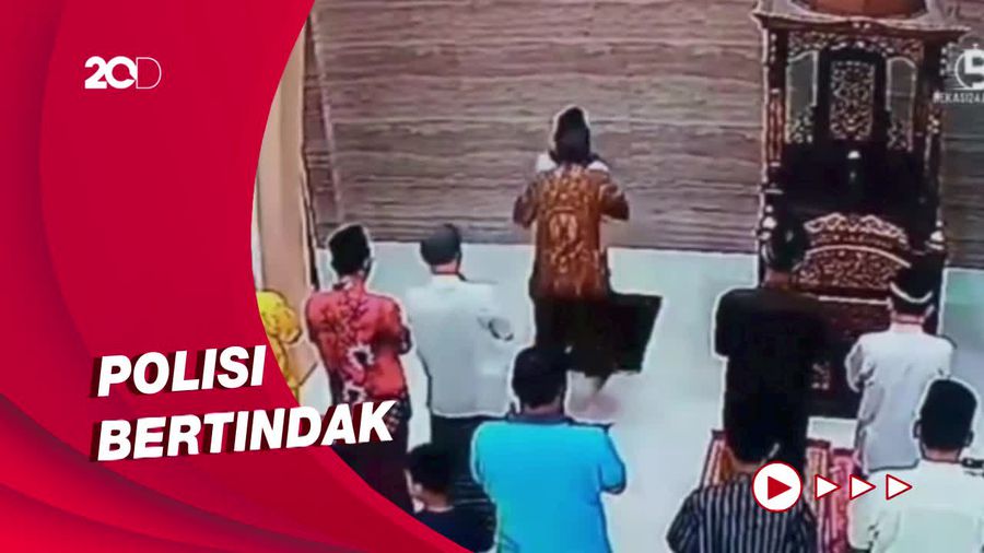 Pimpin Salat Magrib, Imam Masjid di Bekasi Dipukul Makmum