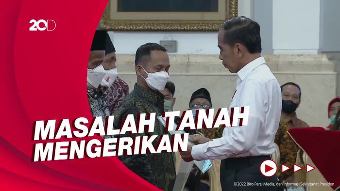 Perintah Jokowi Jangan Kasih Ampun Mafia Tanah!