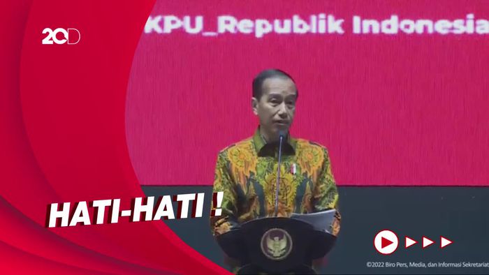 Wejangan Jokowi ke KPU di Pemilu 2024: Hal Teknis Bisa Jadi Politis