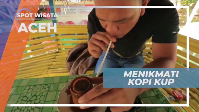 Kup, Menikmati Kopi Dengan Gelas Terbalik, Aceh