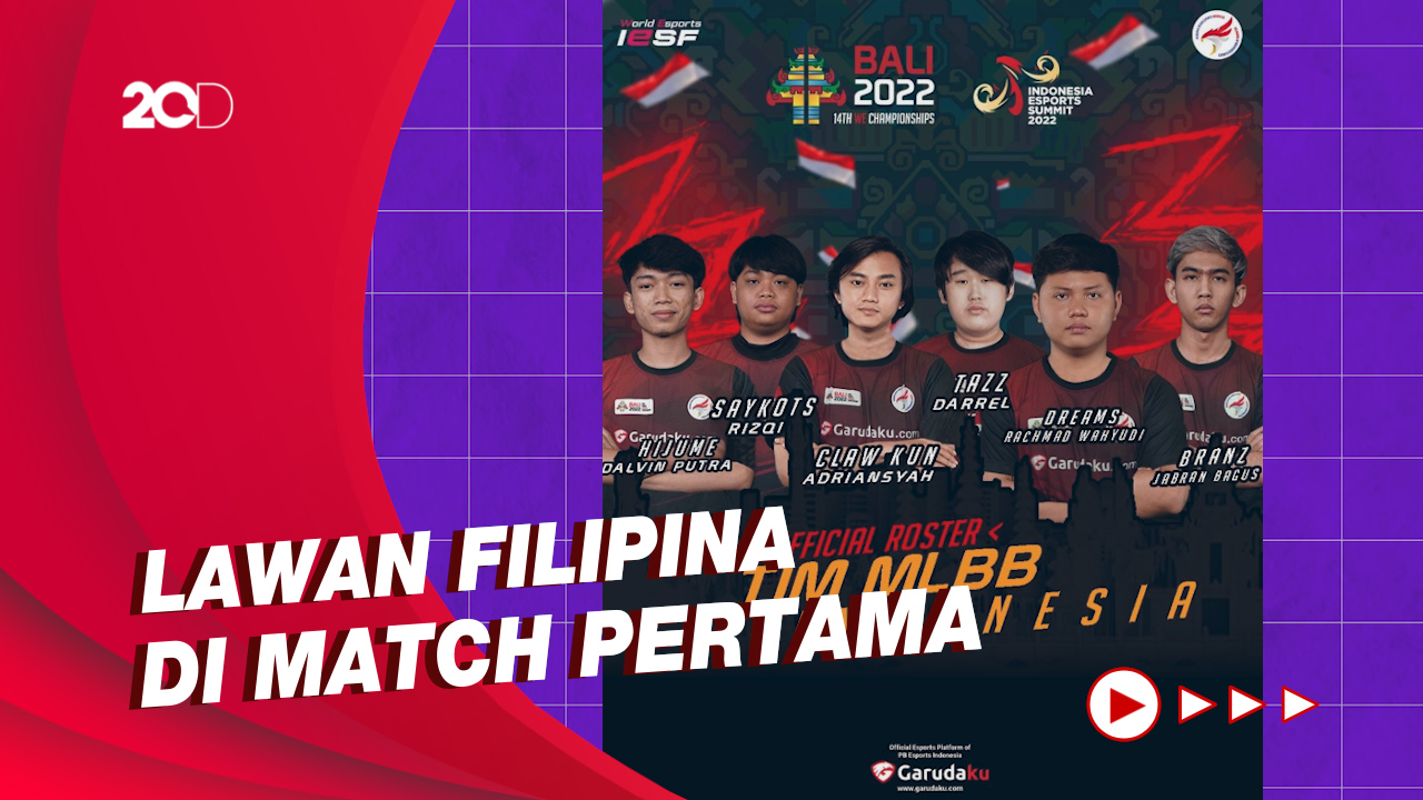 Ini Jadwal Timnas Indonesia Di IESF World Esports Championship 2022