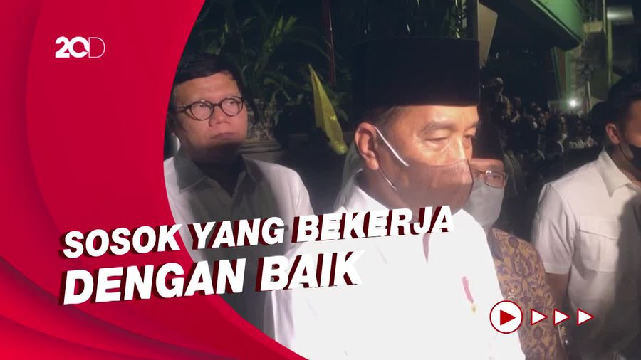 Ferry Mursyidan Wafat, Jokowi: Dunia Perpolitikan Indonesia Kehilangan