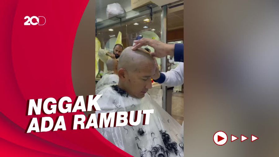Sandiaga Cukur Gundul: Nggak Ada Lagi Rambut Putih yang Mukanya Berkerut