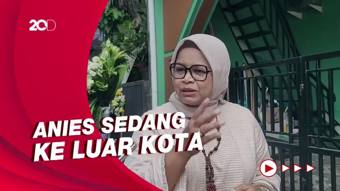 Fery Farhati Takziah ke Rumah Duka Ferry Mursyidan, Sampaikan Pesan Anies